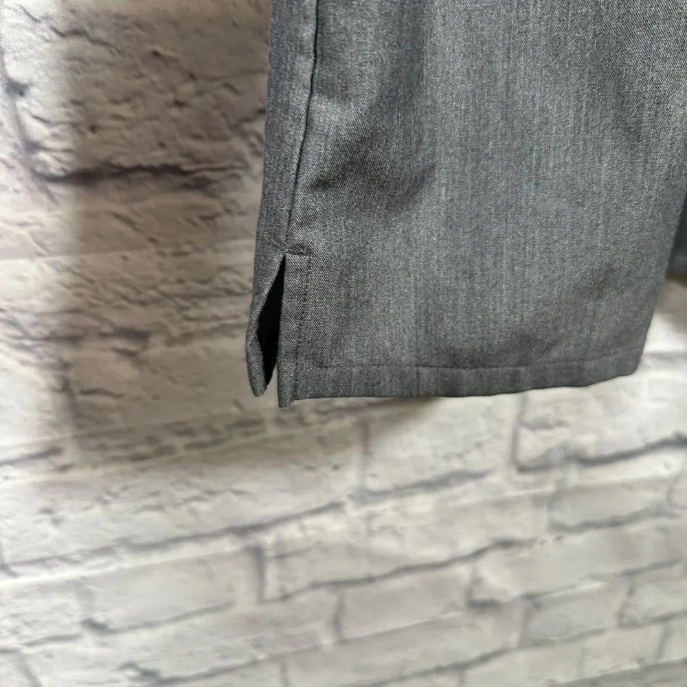 Figs Grey Short Sleeve Scrub Top Technical Collection Size Medium - Picture 5 of 8